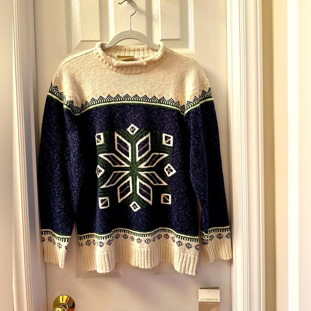 Liz Claiborne-NWT, Winter Sweater, Size S